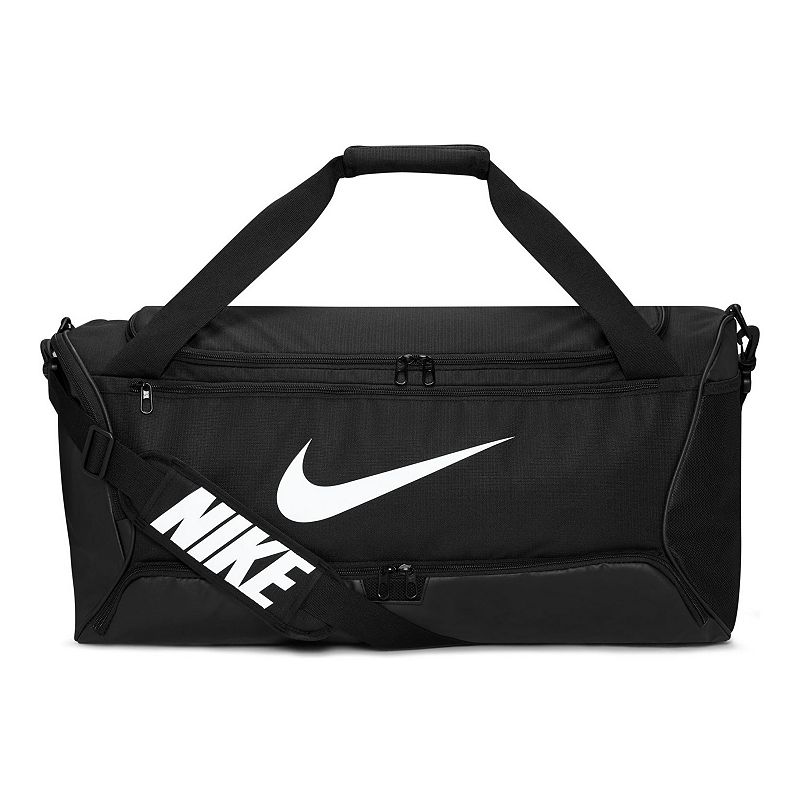 Nike Brasilia 9.5 Medium Training Duffel Bag, Grey