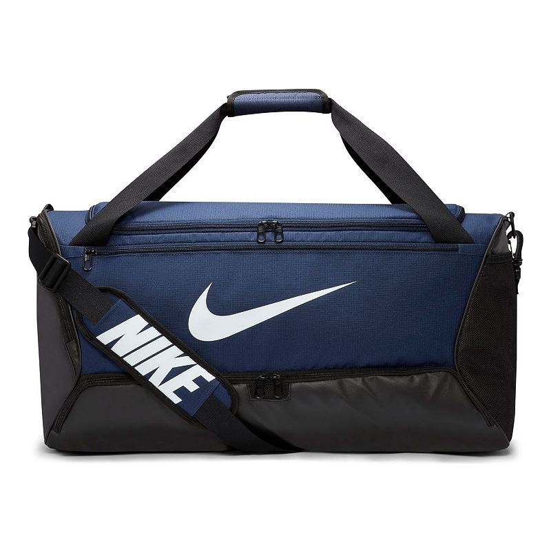 Nike Brasilia 9.5 Medium Training Duffel Bag, Black Navy Black