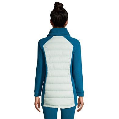 Women's Lands' End Insulated Fleece Hybrid Sweatshirt