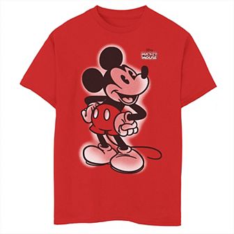 Disney's Mickey Boys 8-20 Graffiti Vintage Graphic Tee