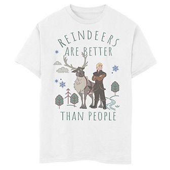Disney's Frozen Better Reindeers Boys 8-20 Graphic Tee