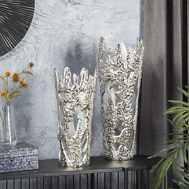 Stella & Eve 2-piece Aluminum Vase Set