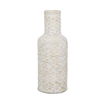 Stella & Eve Bohemian White Iron Vase
