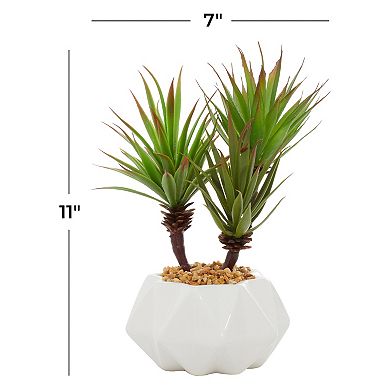 Stella & Eve Artificial Foliage Geometric Plant Table Decor