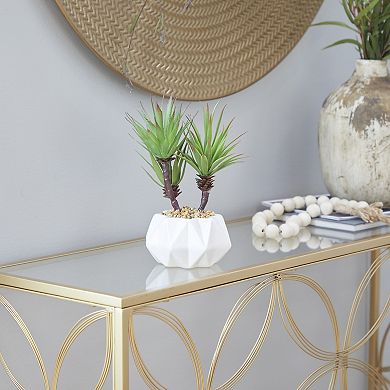 Stella & Eve Artificial Foliage Geometric Plant Table Decor