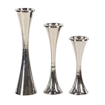 Stella & Eve Angular Candle Holder Floor Decor 3 pc Set