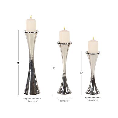 Stella & Eve Angular Candle Holder Floor Decor 3-piece Set