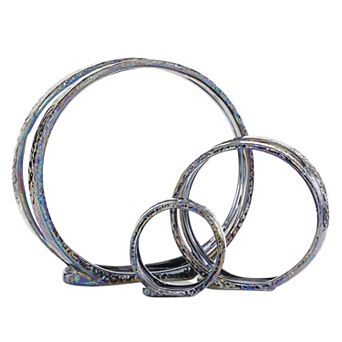 Stella & Eve Round Candle Holder Table Decor 3 pc Set