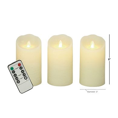 Stella & Eve Flameless Candle Table Decor 3-piece Set