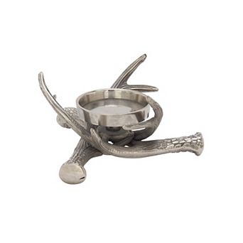 Stella & Eve Faux Antler Candle Holder Table Decor