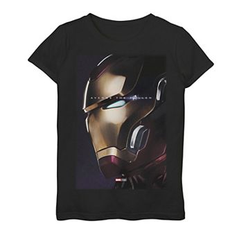 Girls 7-16 Marvel Avengers Endgame Iron Man Avenge The Fallen Graphic Tee