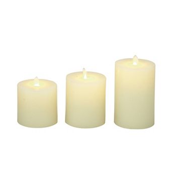 Stella & Eve Wax Flameless Candle 3 pc Set