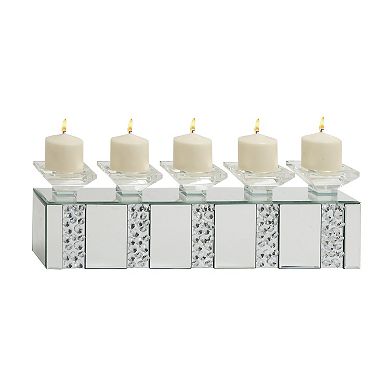 Stella & Eve Clear Mirror Candle Holder