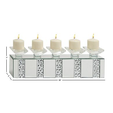 Stella & Eve Clear Mirror Candle Holder