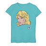 Girls 7-16 Marvel Fantastic Four Invisible Woman Face Big Face Graphic Tee