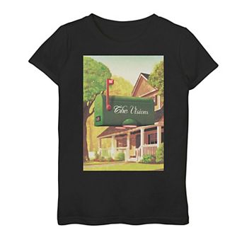 Girls 7-16 Marvel The Visions Mailbox Poster Graphic Tee