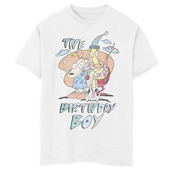 Boys 8-20 Nickelodeon Rockos Modern Life Rocko Birthday Boy Graphic Tee