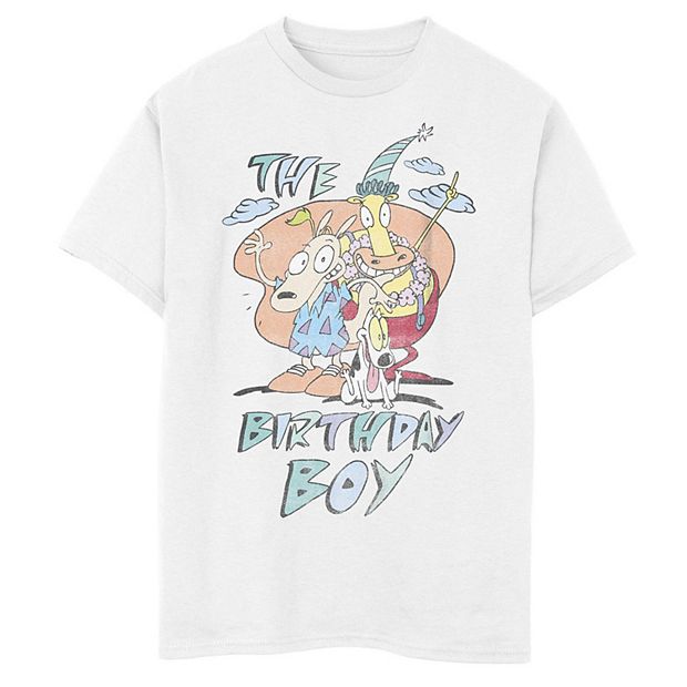 Camisa Hawaiana Rocko's Modern Life - Diseño Años 90, Poliéster, Tallas S-XXL, Ideal Para Fiestas Temáticas O Disfraces