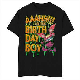 Boys 8-20 Nickelodeon Ahh Real Monsters Birthday Boy Graphic Tee