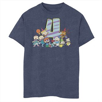 Boys 8-20 Nickelodeon Rugrats 4th Birthday Graphic Tee