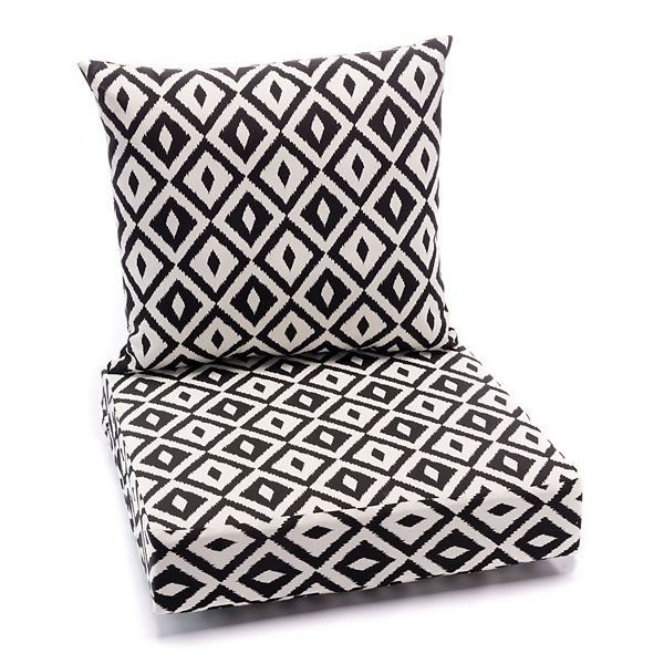 Terrasol Aztec Indoor Outdoor Deep Seat Cushion Set