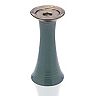 Scott Living Luxe Glazed Teal Candle Holder Table Decor