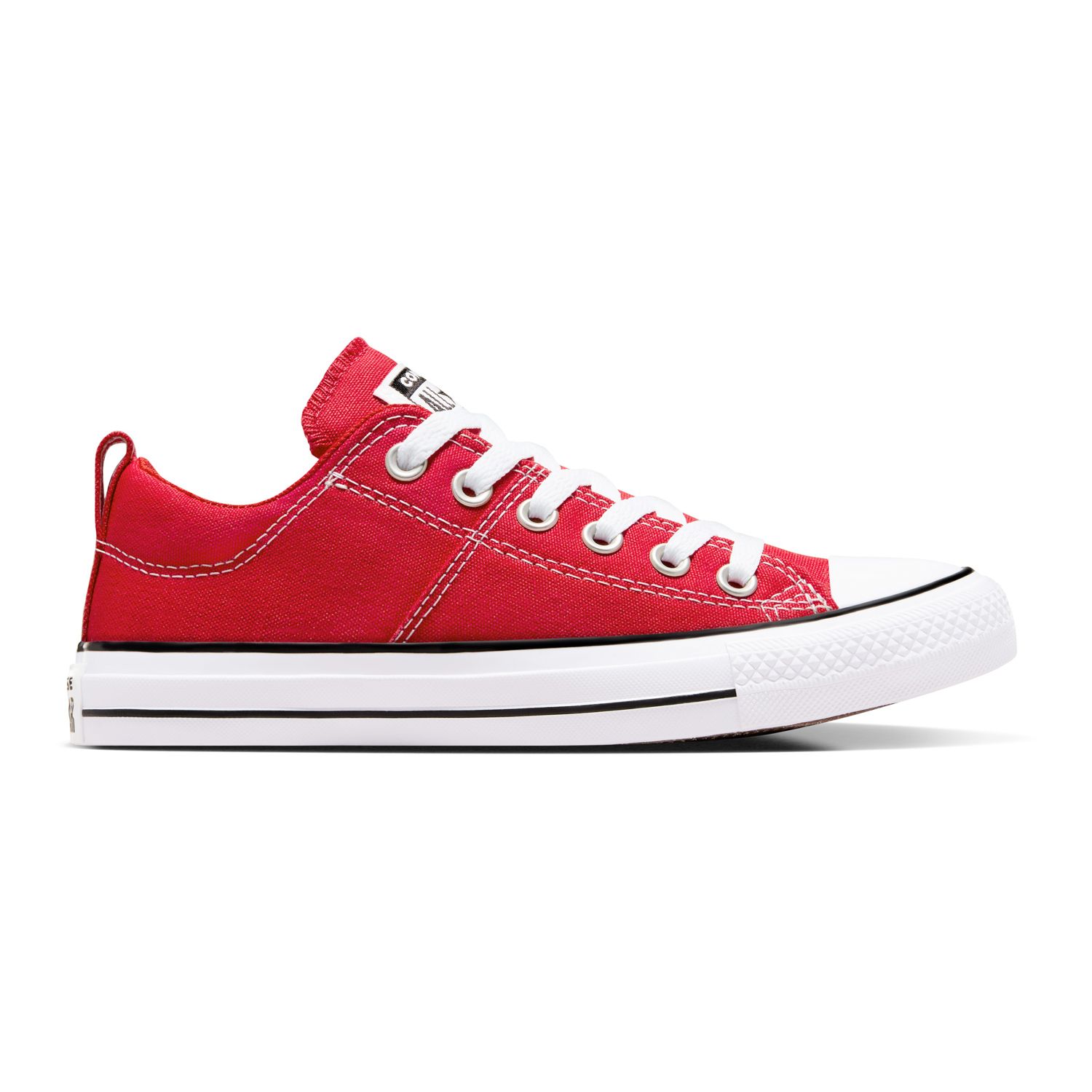 Red converse shops adult