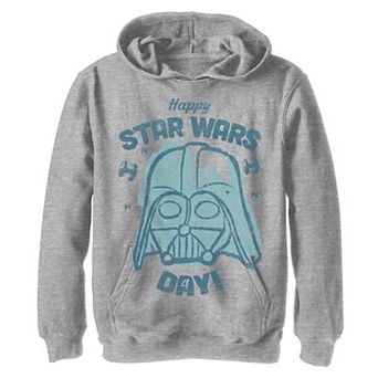 Boys 8-20 Star Wars May The Fourth Be With You Darth Vader Sketch Hoodie