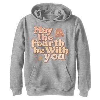 Boys 8-20 Star Wars May The Fourth Be With You Collage Hoodie