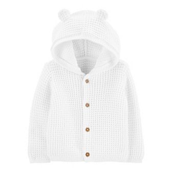 Baby Carter's Hooded Animal Ears Cardigan