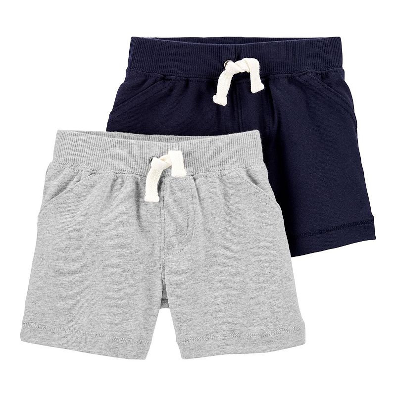 39359393 Baby Carters 2-Pack Pull-On Shorts, Infant Boys, S sku 39359393