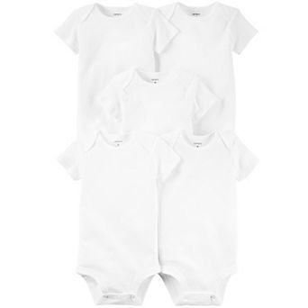 Baby Carter's 5-Pack Short-Sleeve Bodysuits