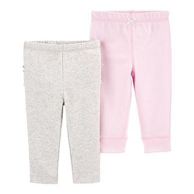Baby Girl Carter's 2-Pack Cotton Pants