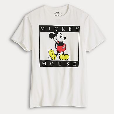 Disney's Mickey Mouse Men's Black Frame Graphic Tee
