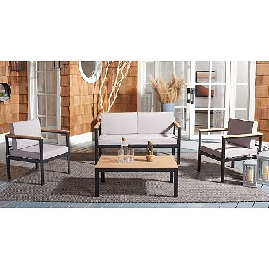 Safavieh Hendor Loveseat, Chair & Coffee Table 4-piece Set