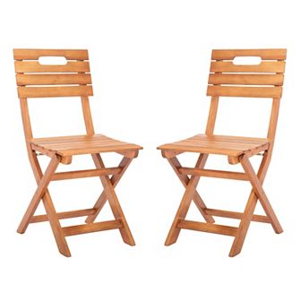 Safavieh Blison Folding Chair 2 pc Set