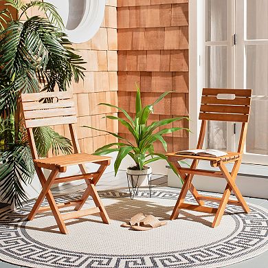Safavieh Blison Folding Chair 2-piece Set