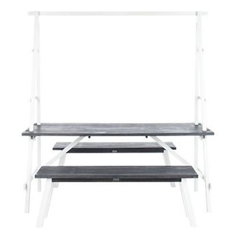 Safavieh Willamy Dining Table & Bench 3 pc Set