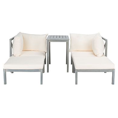 Safavieh Ronson Chair, Ottoman & End Table 5-piece Set