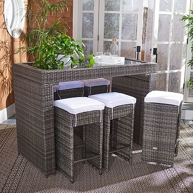 Safavieh Horus Dining Table & Stool 7-piece Set