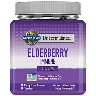 Garden of Life Elderberry Immune Gummy Supplement