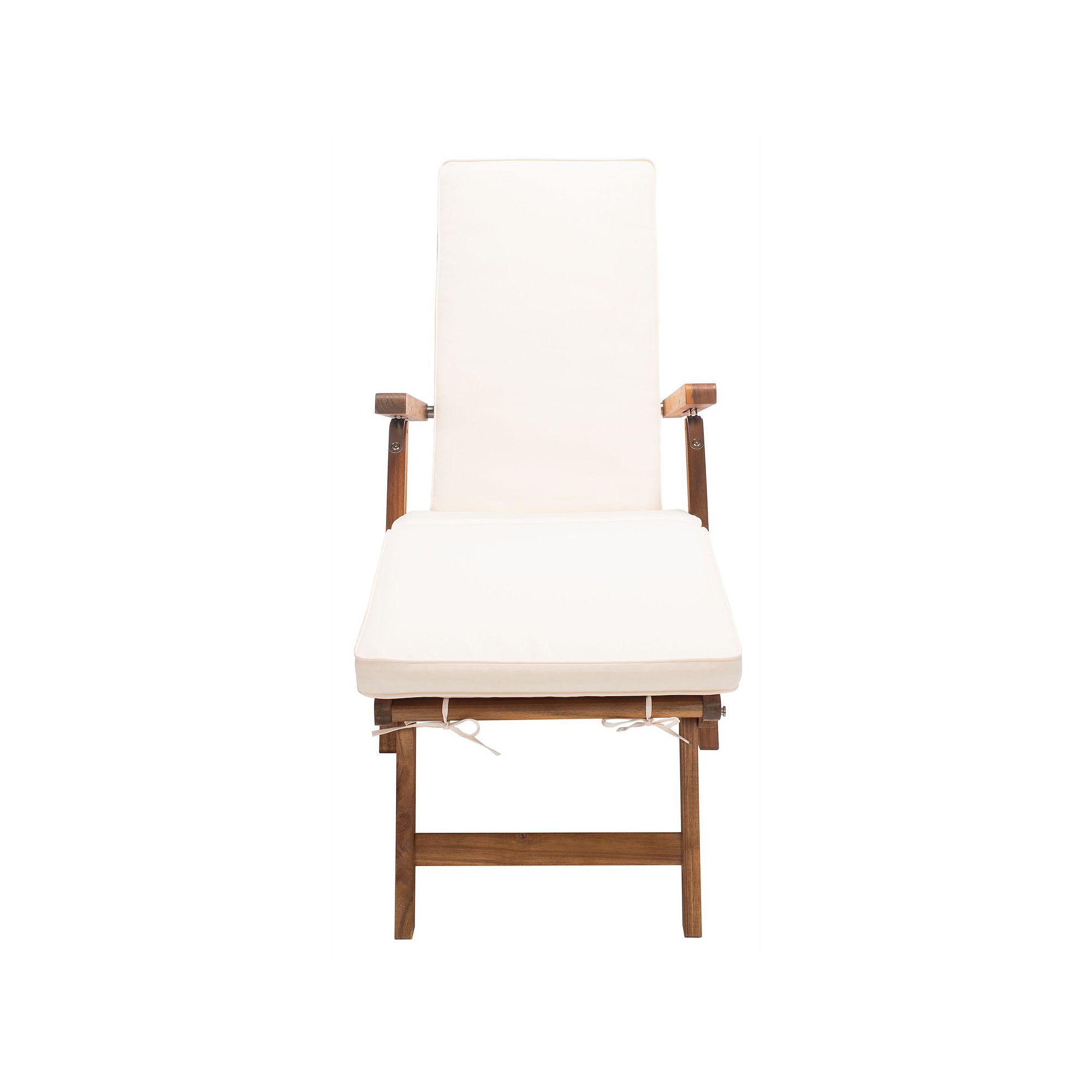 Safavieh Palmdale Lounge Patio Chair, Beige Brown