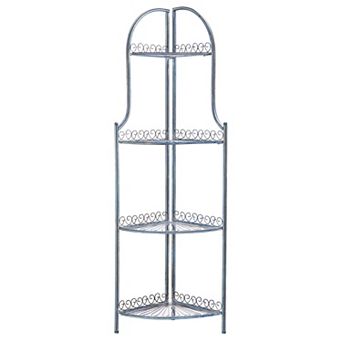 Safavieh Abarrane 4-Shelf Patio Corner Unit
