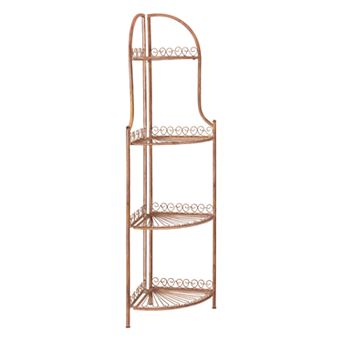 Safavieh Abarrane 4-Shelf Patio Corner Unit