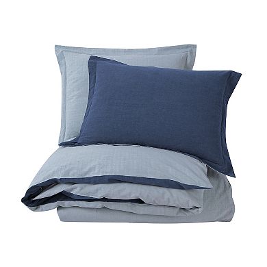 Swift Home Valatie Garment Dyed Duvet Cover Set with Shams