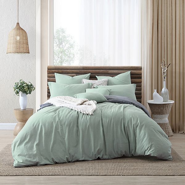 Swift Home Valatie Garment Dyed Duvet Cover Set with Shams