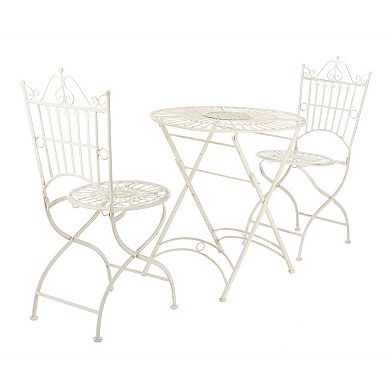 Safavieh Belen Bistro Patio Table & Chair 3-piece Set