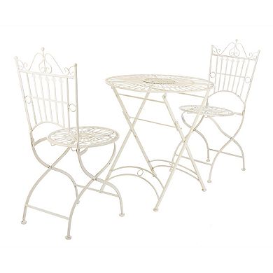 Safavieh Belen Bistro Patio Table & Chair 3-piece Set