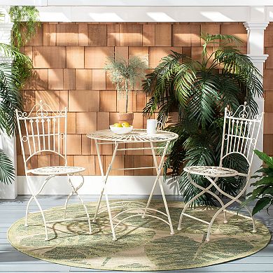 Safavieh Belen Bistro Patio Table & Chair 3-piece Set