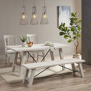 INK+IVY Sonoma Rustic Dining Bench